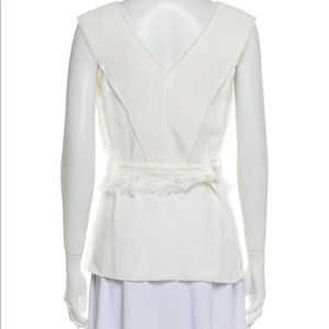 Derek lam V-neck sleeveless blouse